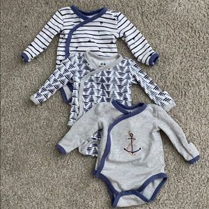 Asher and Olivia onesies